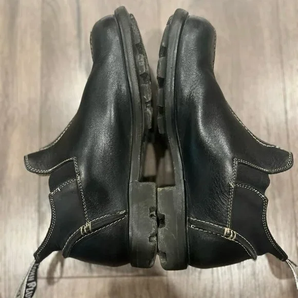 [US8.5]John Fluevog The Original Angelic Sole Men Slip On Ankle Boots - Picture 4 of 8